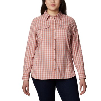 Columbia Ženske Košulje - Silver Ridge Lite Plaid Long Sleeve Plus Size Visebojne | OYJR-76891